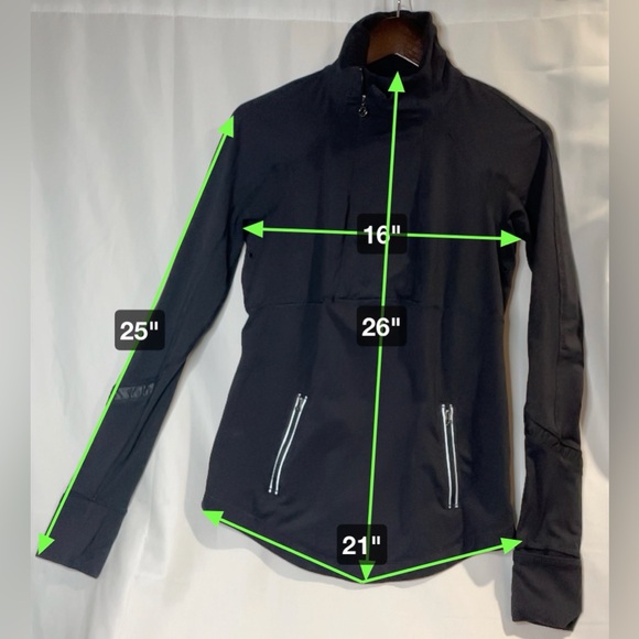 Lululemon Run Reflect Pullover 4 Black 1/4 Zip Women’s Active jogging outdoor - Picture 8 of 8
